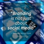 Brand imitations "Branding is not just about social media" – BKC