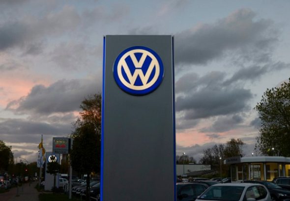 VW climbs as European shares rise