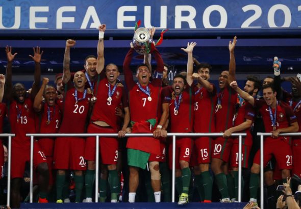 And Portugla won,France hosted a party to treasure with a rhythm we will always remember
