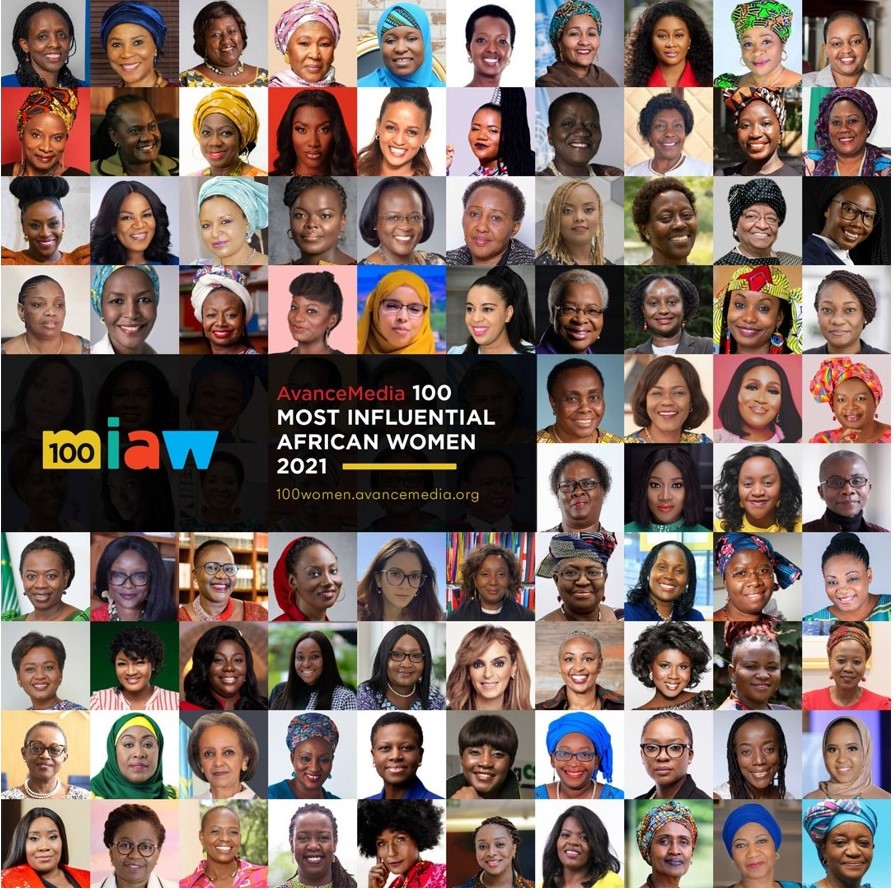 100 most influential African woman 2021